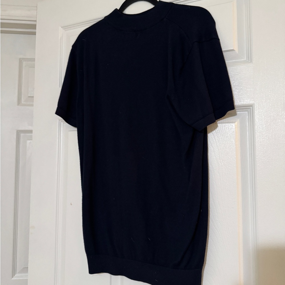 Zara Navy Blue Knit Sweater